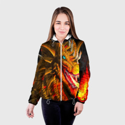 Женская куртка 3D Дракон - фото 2