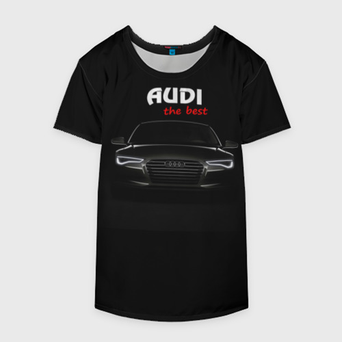 Накидка на куртку 3D AUDI the best, цвет 3D печать - фото 4