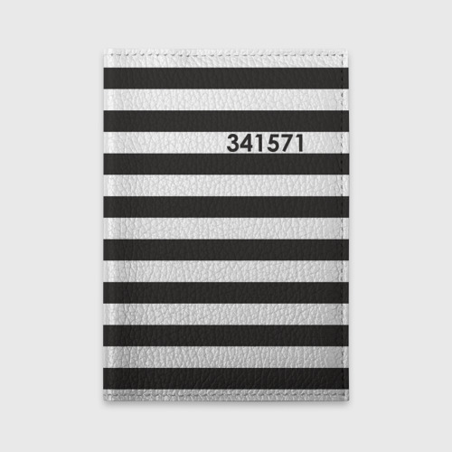Обложка для автодокументов Заключенный, цвет черный