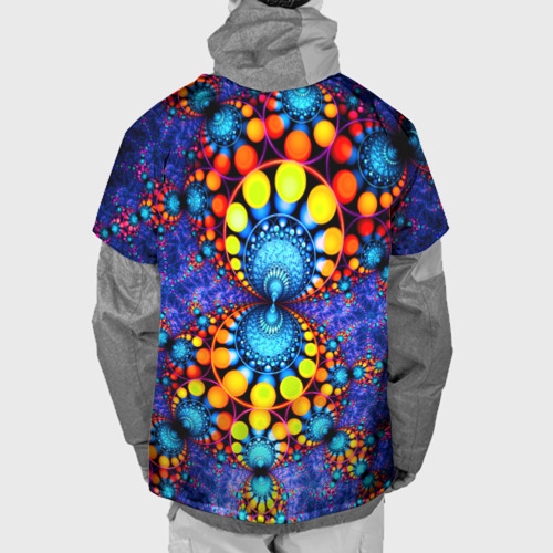 Накидка на куртку 3D Узорный фон, цвет 3D печать - фото 2