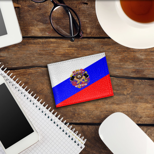 Обложка для студенческого билета Добро пожаловать в Россию, цвет оранжевый - фото 3