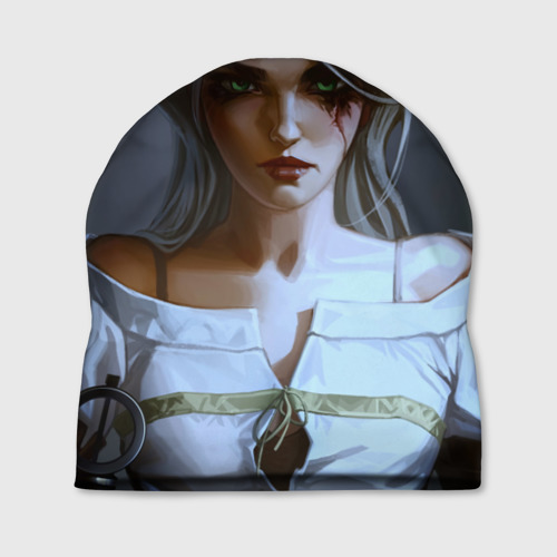 Шапка 3D Цири Фото 01 Шапка 3D Цири Фото 01