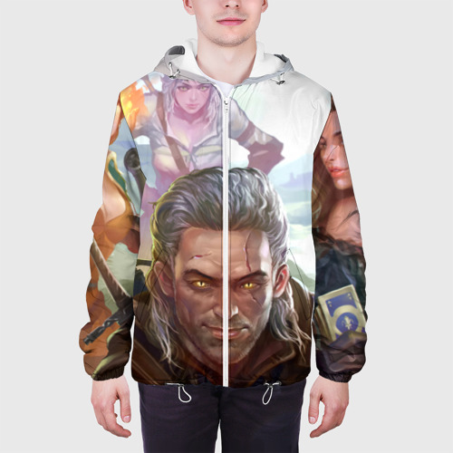 Мужская куртка 3D Witcher 3, цвет 3D печать - фото 4