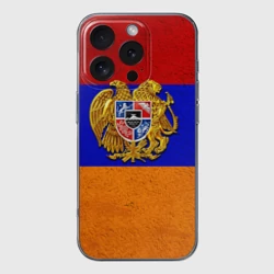 Чехол для iPhone 16 Pro Max силиконовый с защитой камеры Армения