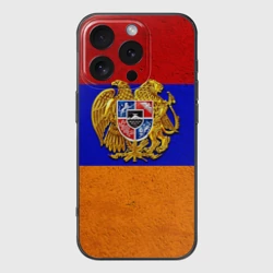 Чехол для iPhone 16 Pro силиконовый с защитой камеры Армения