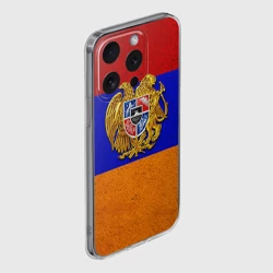 Чехол для iPhone 15 Pro силиконовый с защитой камеры Армения - фото 2