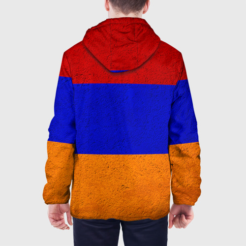 Мужская куртка 3D с принтом Армения, вид сзади #2