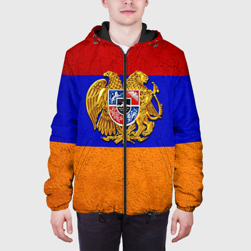 Мужская куртка 3D с принтом Армения, вид сбоку #3