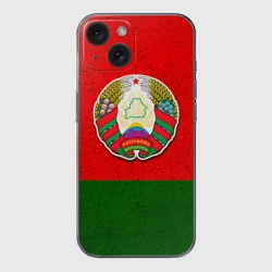 Чехол для iPhone 15 силиконовый с защитой камеры Белоруссия