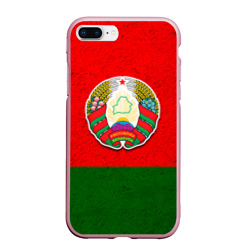 Чехол для iPhone 7Plus/8 Plus матовый Белоруссия