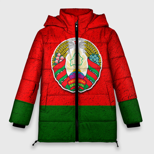 Женская зимняя куртка Oversize Белоруссия, цвет черный