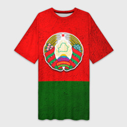 Платье-футболка 3D Белоруссия