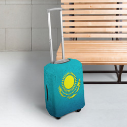 Чехол для чемодана 3D Флаг Казахстана - фото 2