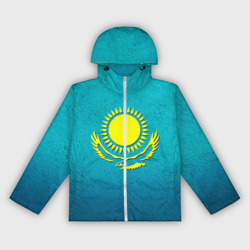 Женская ветровка 3D Флаг Казахстана
