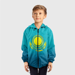 Детская ветровка 3D Флаг Казахстана - фото 2
