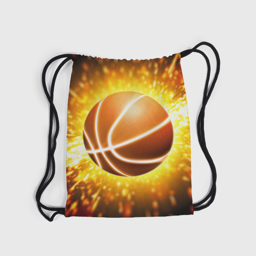 Рюкзак-мешок 3D Баскетбольный мяч - фото 6