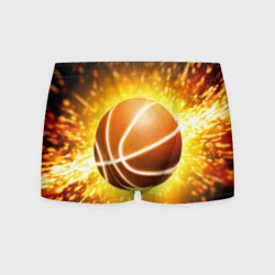 Мужские трусы 3D Баскетбольный мяч