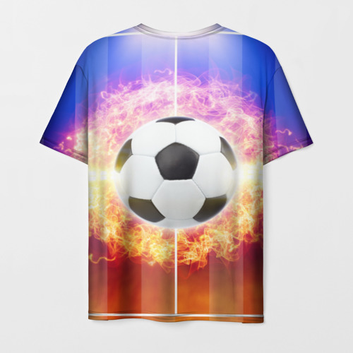 Мужская футболка 3D Футбол - моя страсть - фото 2
