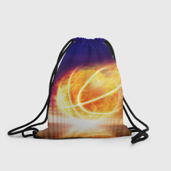 Рюкзак-мешок 3D Огненный мяч