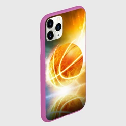 Чехол для iPhone 11 Pro матовый Баскетбол - жизнь моя - фото 2