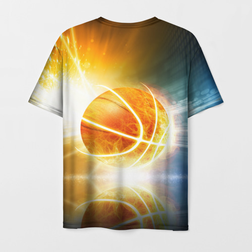 Мужская футболка 3D Баскетбол - жизнь моя, цвет 3D печать - фото 2