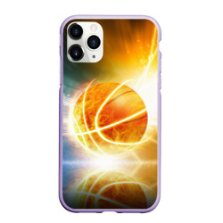 Чехол для iPhone 11 Pro матовый Баскетбол - жизнь моя