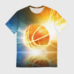 Мужская футболка 3D Баскетбол - жизнь моя