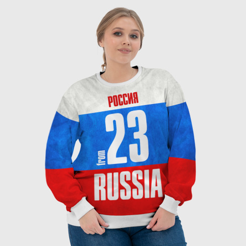 Женский свитшот 3D Russia (from 23) - фото 6