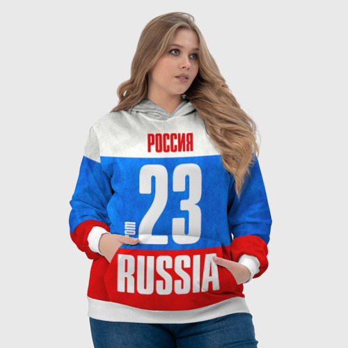 Женская толстовка 3D Russia (from 23), цвет 3D печать - фото 6