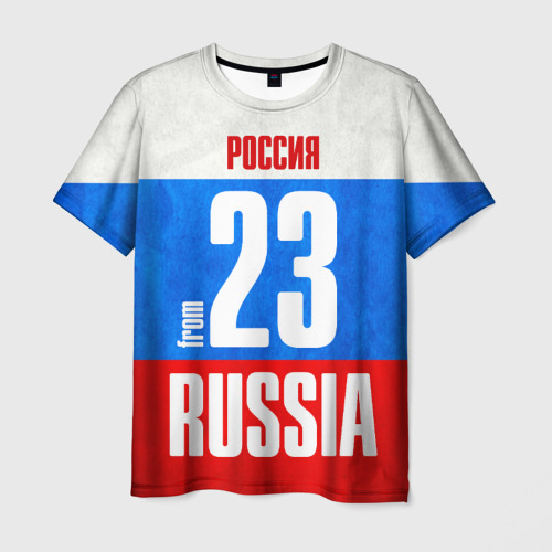 Мужская футболка 3D Russia (from 23)