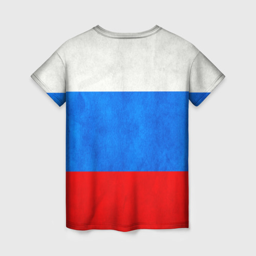 Женская футболка 3D Russia (from 24), цвет 3D печать - фото 2