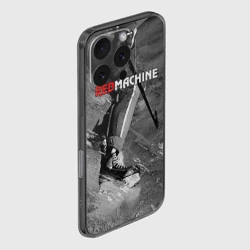 Чехол для iPhone 16 Pro силиконовый с защитой камеры Red maсhine - фото 2