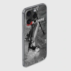 Чехол для iPhone 15 Pro силиконовый с защитой камеры Red maсhine - фото 2