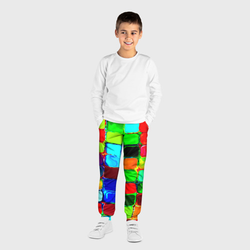 Детские брюки 3D Кубики - фото 4