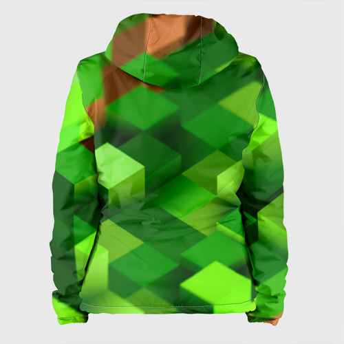 Женская куртка 3D Minecraft, цвет черный - фото 2