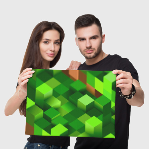 Холст прямоугольный Minecraft, цвет 3D печать - фото 5