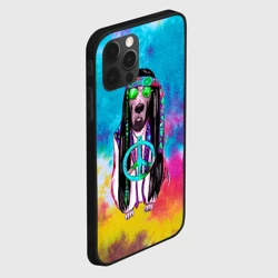 Чехол для iPhone 12 Pro Хиппи Дог - фото 2