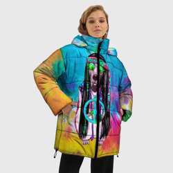 Женская зимняя куртка Oversize Хиппи Дог - фото 2