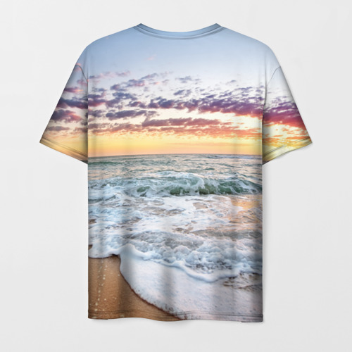Мужская футболка 3D Sunset, цвет 3D печать - фото 2