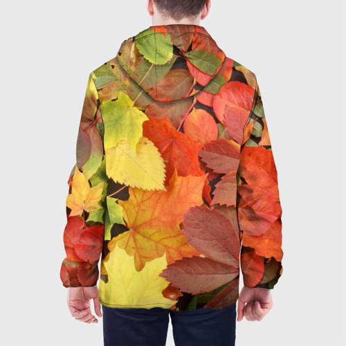 Мужская куртка 3D Осенние листья, цвет 3D печать - фото 5