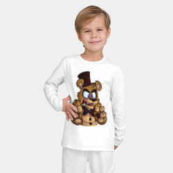Детская пижама с лонгсливом хлопок Freddy - фото 2