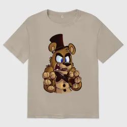 Женская футболка хлопок Oversize Freddy