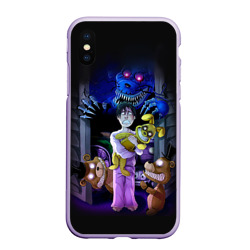 Чехол для iPhone XS Max матовый Five Nights At Freddys