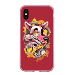 Чехол для iPhone XS Max матовый Mangle