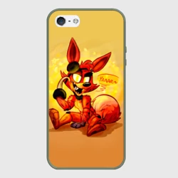 Чехол для iPhone 5/5S матовый Foxy