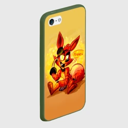 Чехол для iPhone 5/5S матовый Foxy - фото 2