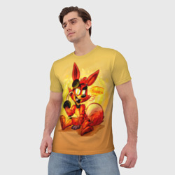 Мужская футболка 3D Foxy - фото 2