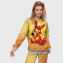 Женский костюм с толстовкой 3D Foxy - фото 2