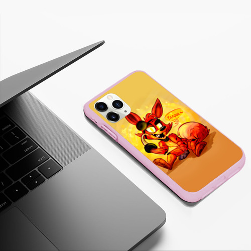 Чехол для iPhone 11 Pro Max матовый Foxy, цвет розовый - фото 5