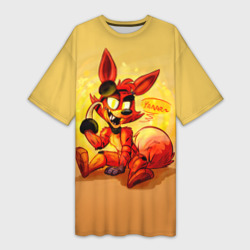 Платье-футболка 3D Foxy